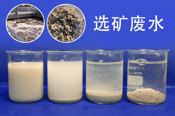 选矿废水处理絮凝剂聚丙烯酰胺的选型
