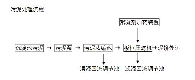 生活污水污泥处理流程